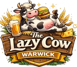 The Lazy Cow Warwick logo